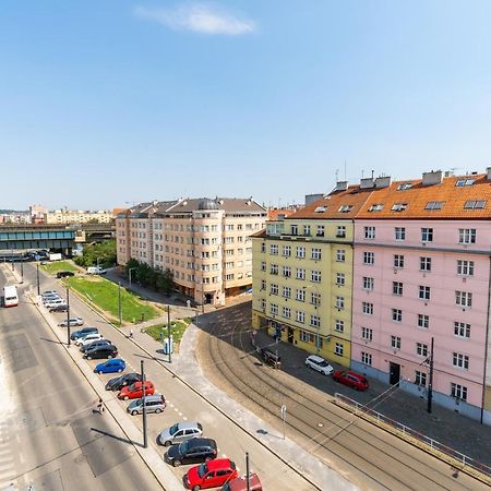 Brand New Studio Apartment # 42 In Brand New Building With Free Parking In The Center Prága Kültér fotó